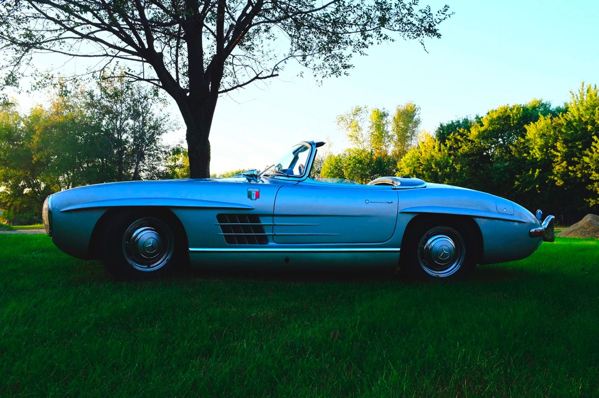 Restored Mercedes 300SL